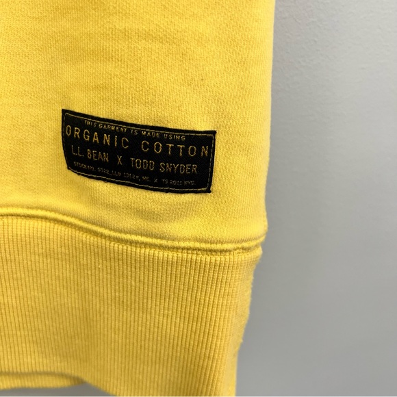 L.L.Bean x Todd Snyder Organic French Terry Short-Sleeve Sweatshirt | Small - Picture 4 of 8